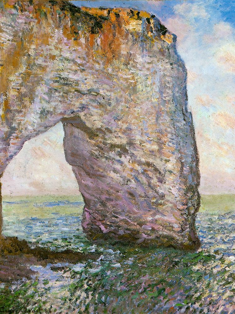 The Manneporte-Etretat 1883 art print by Claude Monet for $57.95 CAD