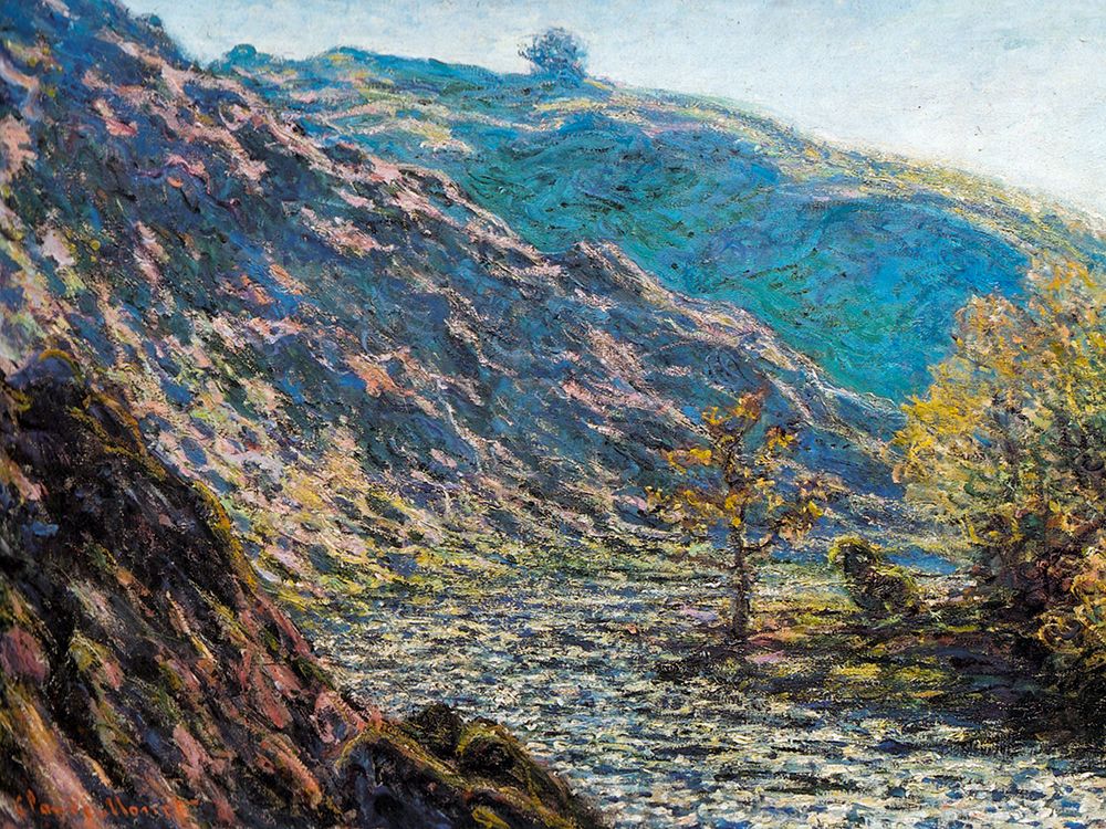 Torrent-Creuse 1889 art print by Claude Monet for $57.95 CAD
