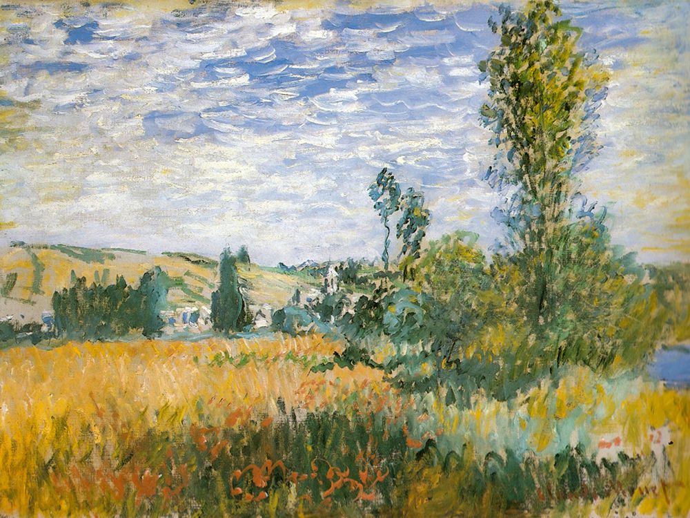 Vetheuil 1879 art print by Claude Monet for $57.95 CAD
