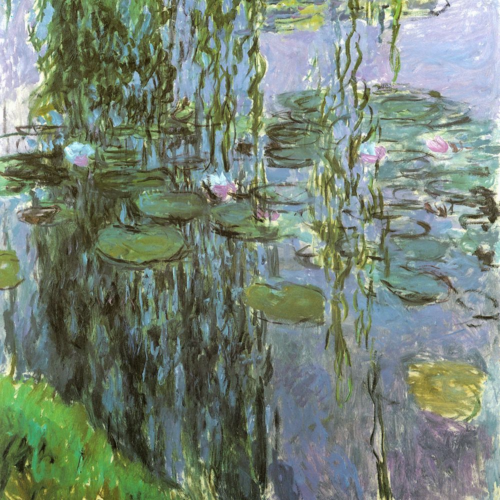 Water-lilies 1915 art print by Claude Monet for $57.95 CAD