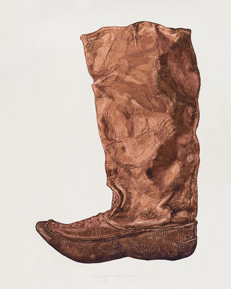 Boot 1938 art print by Eugence C. Miller for $57.95 CAD