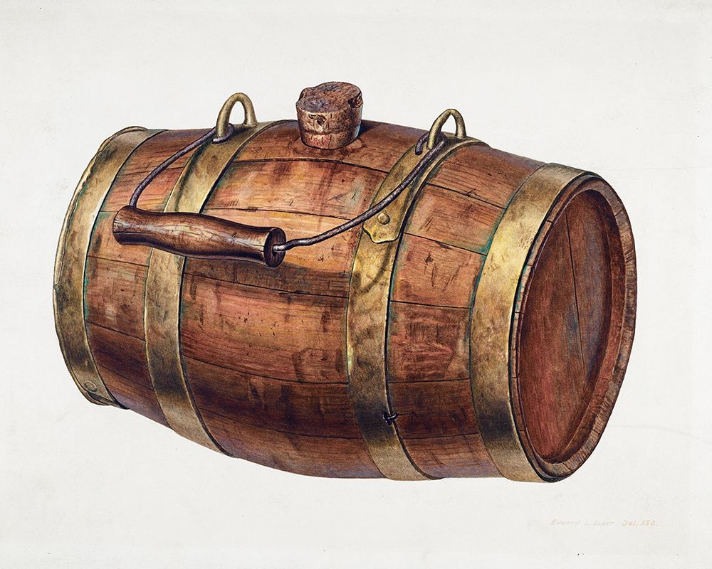 Field Keg 1939 art print by Edward L. Loper for $57.95 CAD