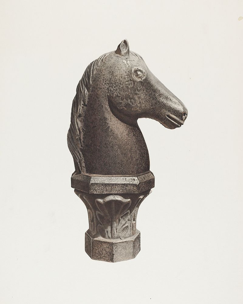 Hitching Post 1935 art print by Michael Riccitelli for $57.95 CAD