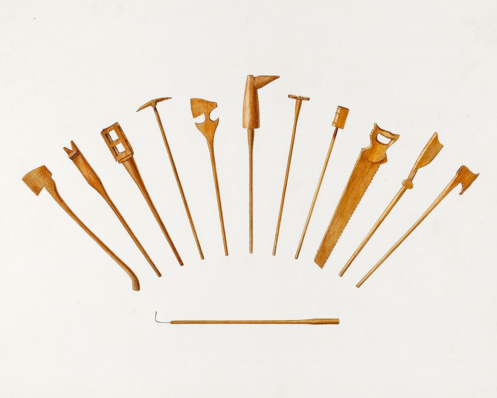 Jack Straws art print by Hester Duany for $57.95 CAD