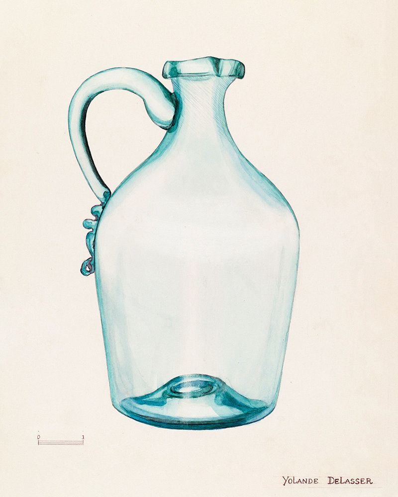 Jug 1936 art print by Yolande Delasser for $57.95 CAD