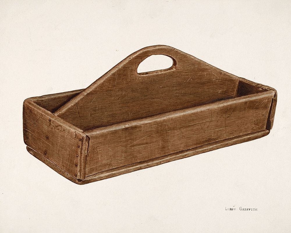 Knife Box 1940 art print by LeRoy Griffith for $57.95 CAD