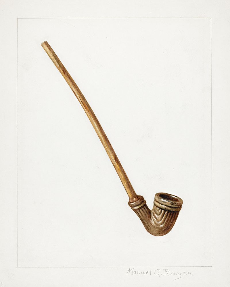 Pipe 1938 art print by Manuel G. Runyan for $57.95 CAD