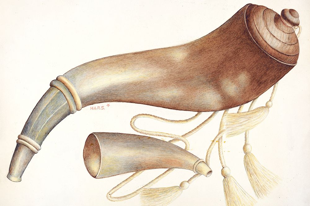 Powder Horn 1937 art print by Margaret Stottlemeyer for $57.95 CAD