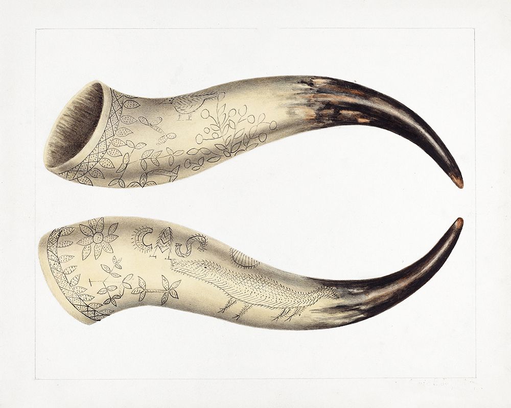 Powder Horn 1938 art print by Annie B. Johnston for $57.95 CAD
