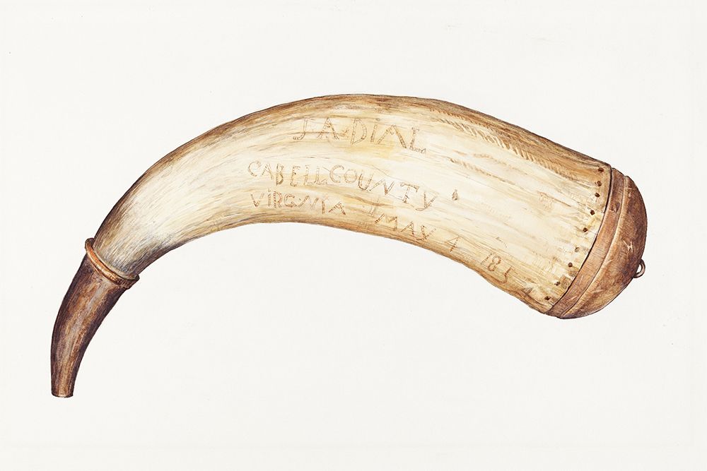 Powder Horn 1938 art print by Rosenbaum Howell for $57.95 CAD