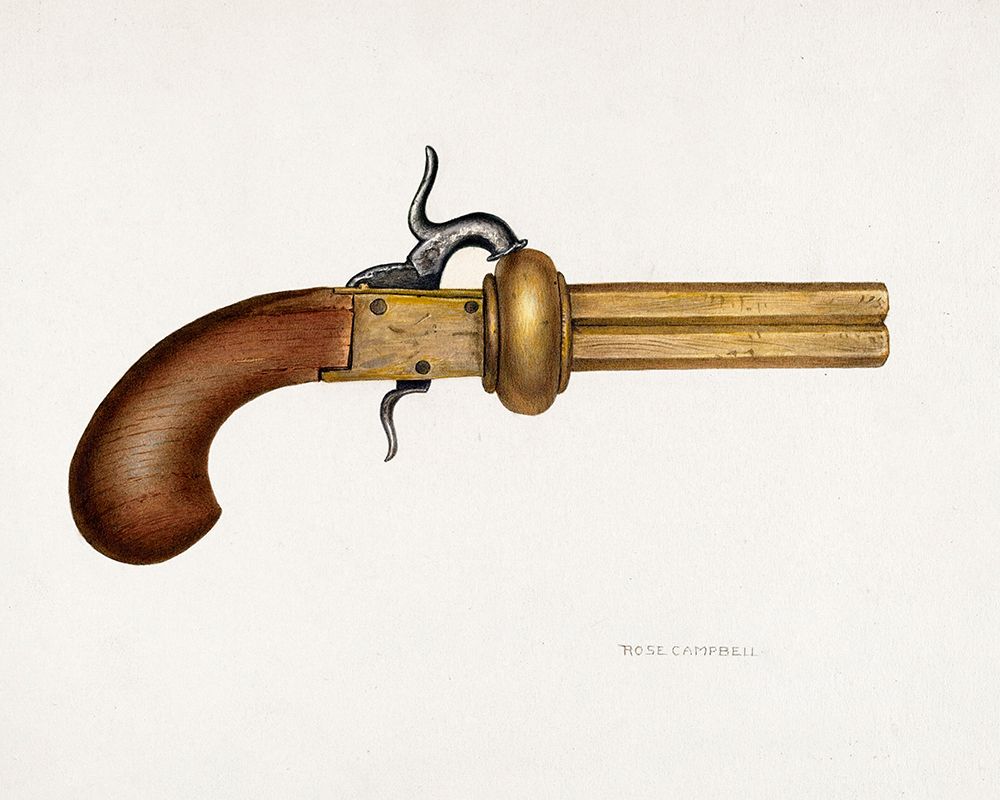 Revolver 1935 art print by Rose Campbell-Gerke for $57.95 CAD