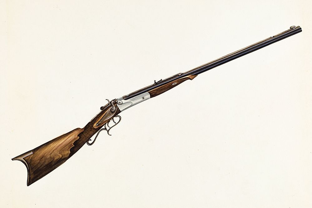 Rifle 1936 art print by Natalie Simon for $57.95 CAD