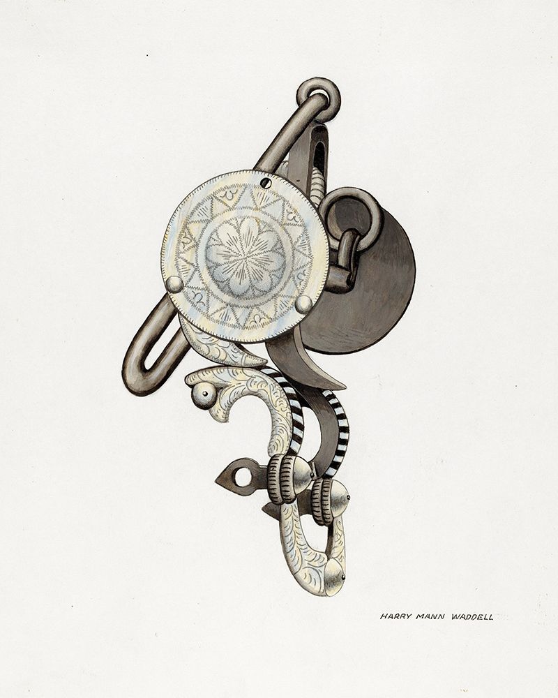 Ring Bit 1936 art print by Harry Mann Waddel for $57.95 CAD
