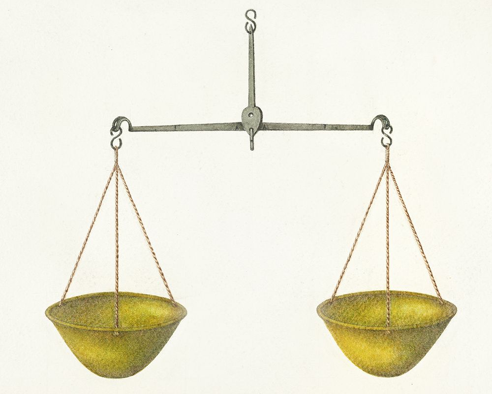 Shaker Scales 1935 art print by George V. Vezolles for $57.95 CAD