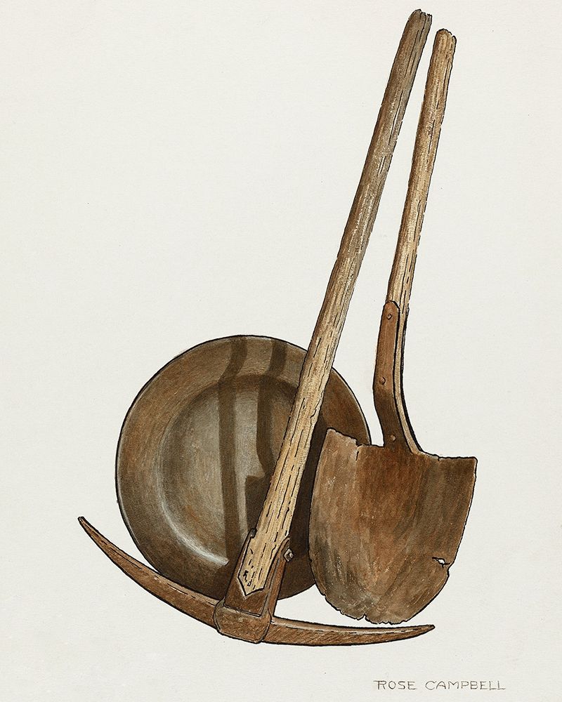 Tools 1935 art print by Rose Campbell-Gerke for $57.95 CAD