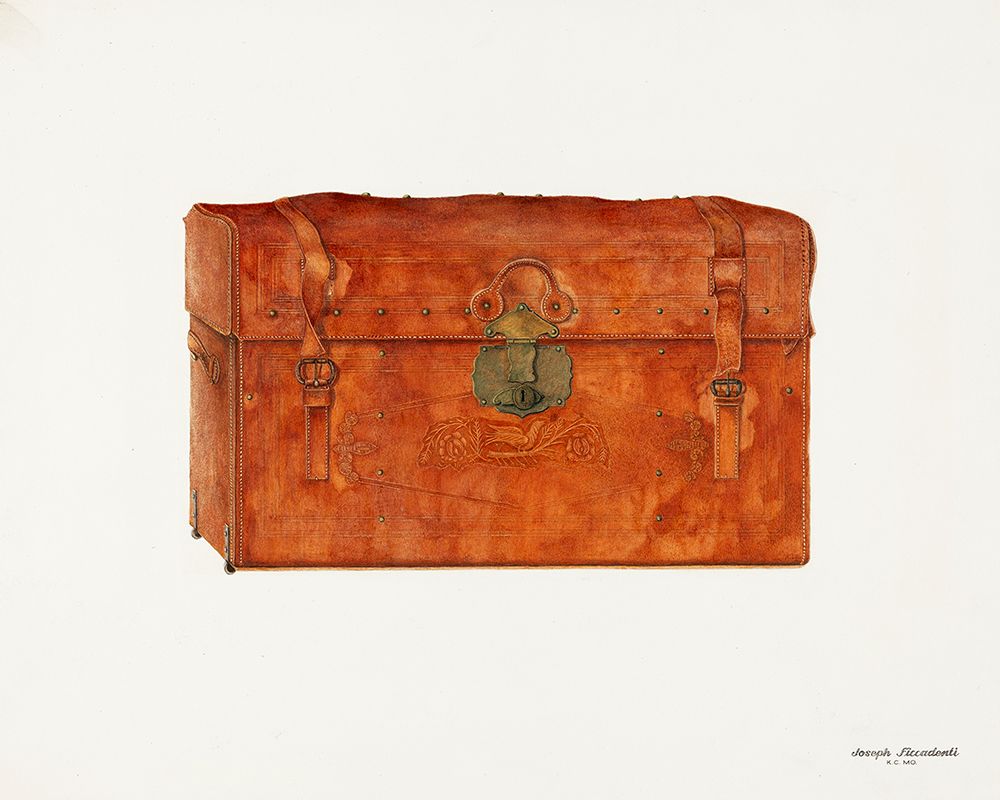 Trunk 1940 art print by Joseph Ficcadenti for $57.95 CAD