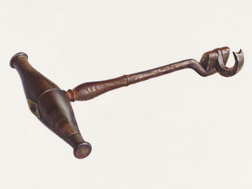 Turn Key Tooth Extractor 1938 art print by Regina Henderer for $57.95 CAD