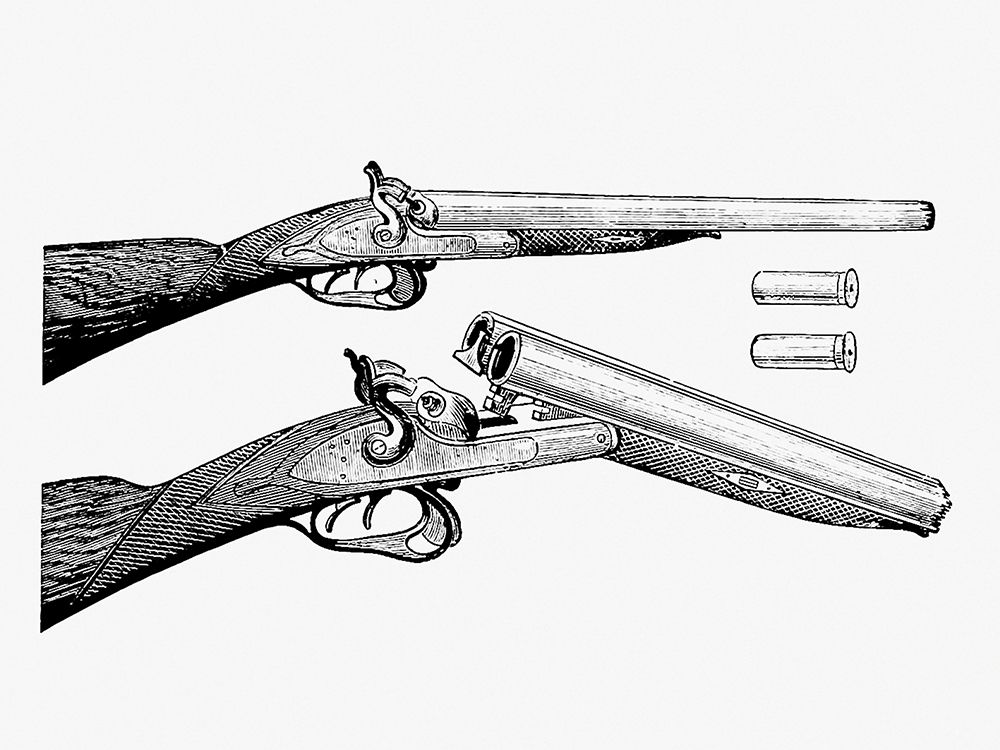 Vintage Gun art print by Henry Herbert for $57.95 CAD