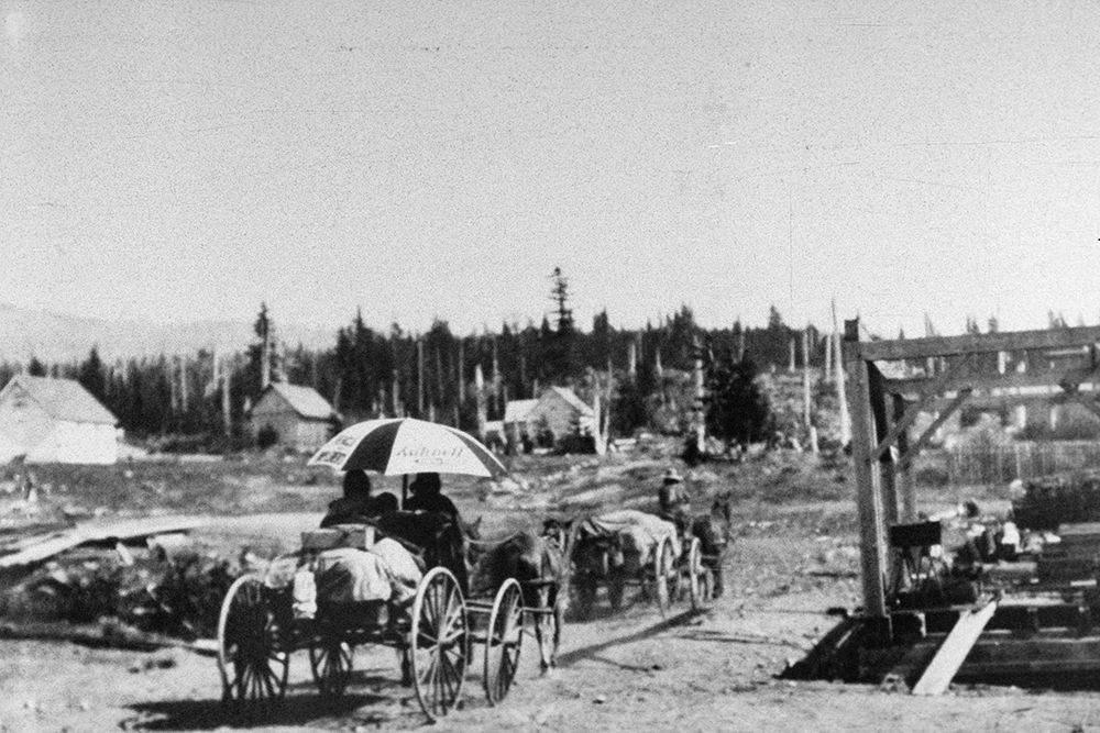 Indians Return from Hop Fields art print by Vintage Photography for $57.95 CAD