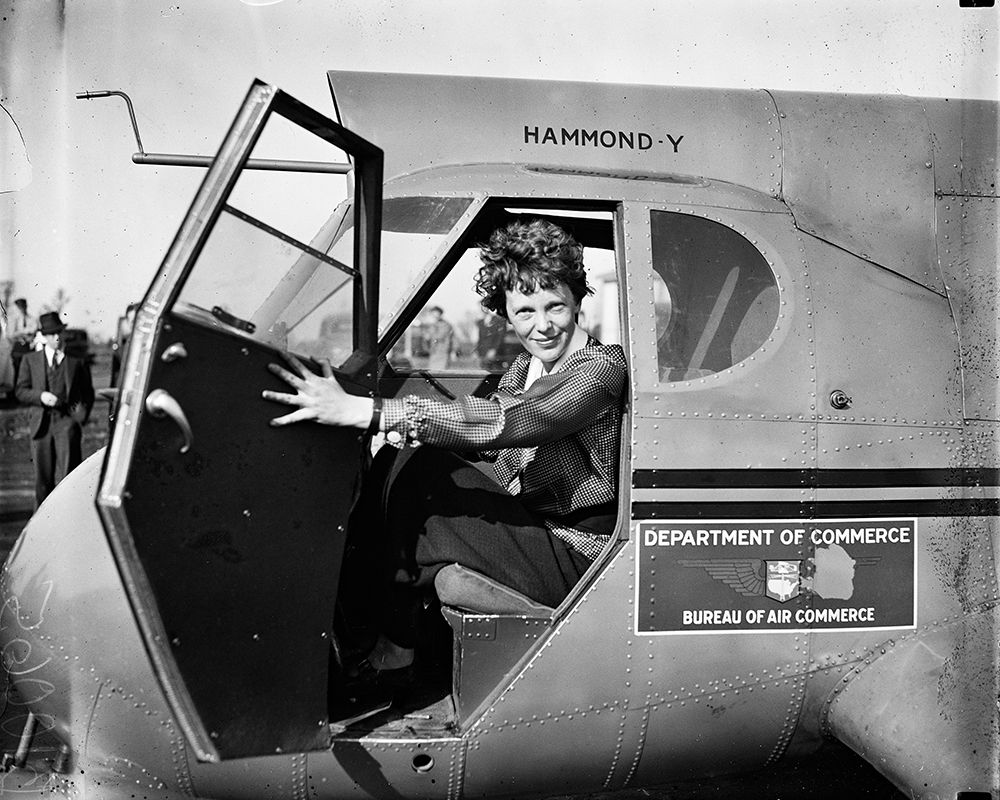 Amelia Earhart 1936 art print by Vintage Photography for $57.95 CAD