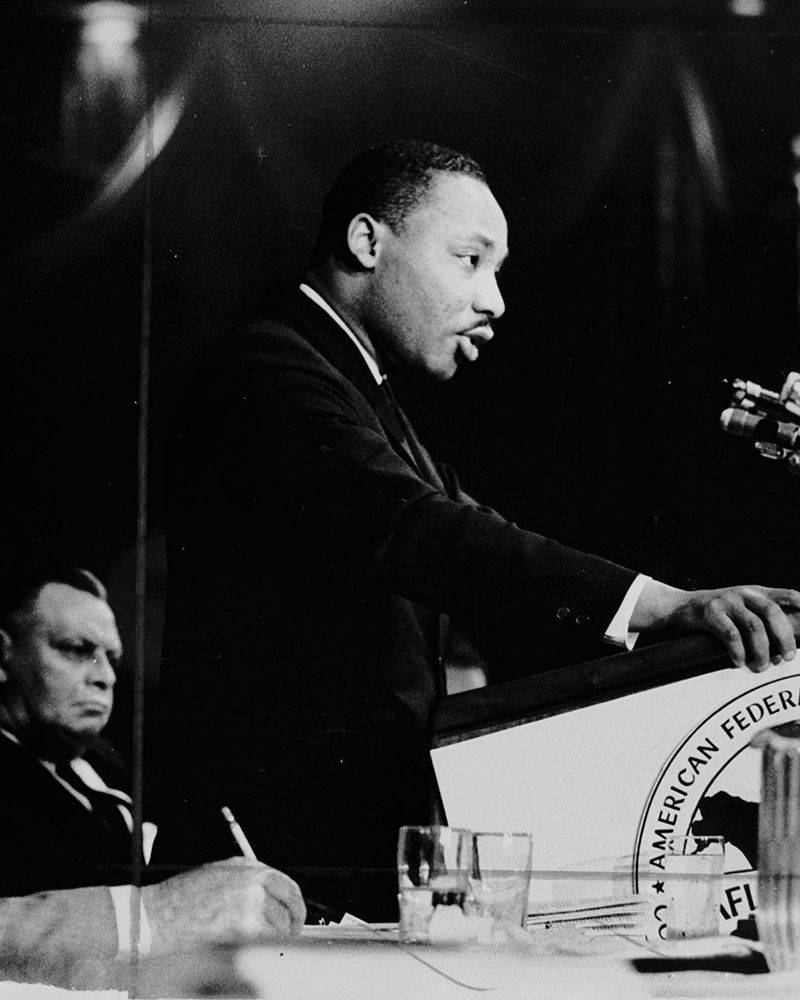 Dr Martin Luther King Jr art print by Vintage Photography for $57.95 CAD