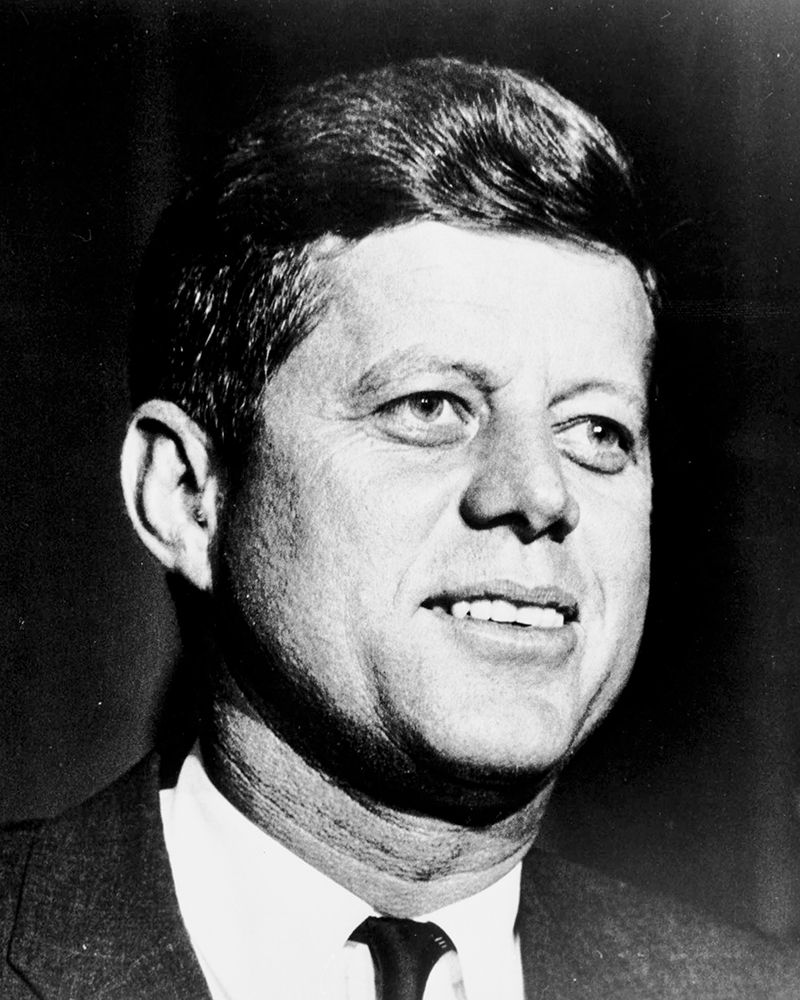 John F Kennedy art print by Vintage Photography for $57.95 CAD