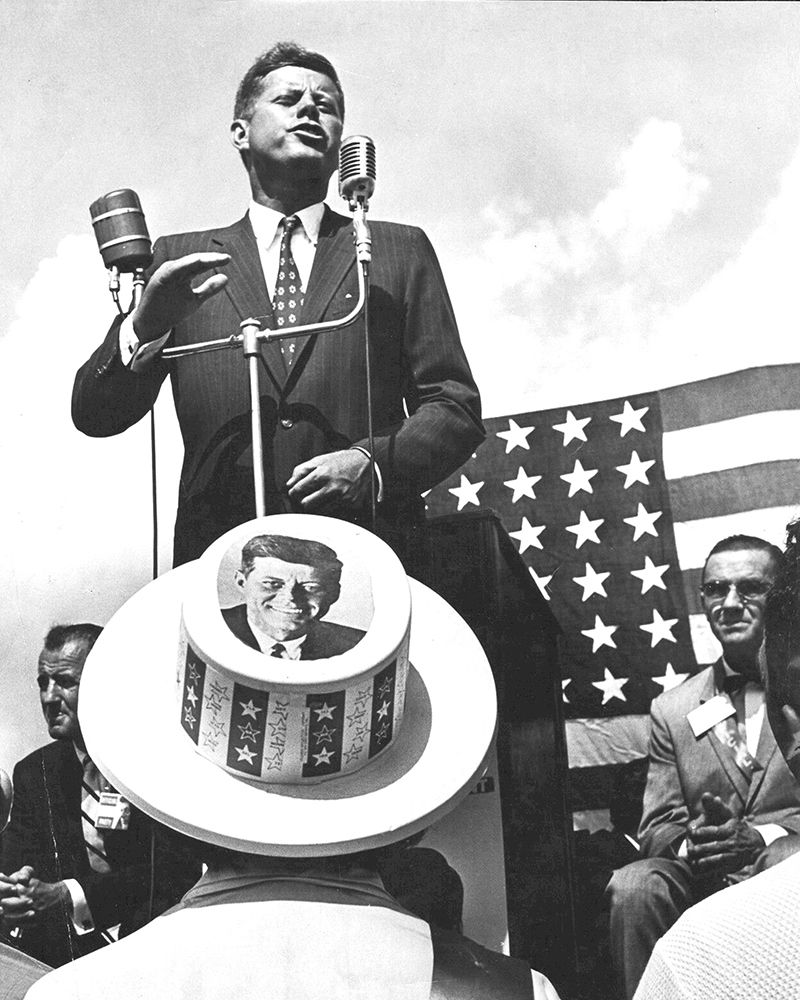 John F Kennedy Florida 1960 art print by Vintage Photography for $57.95 CAD