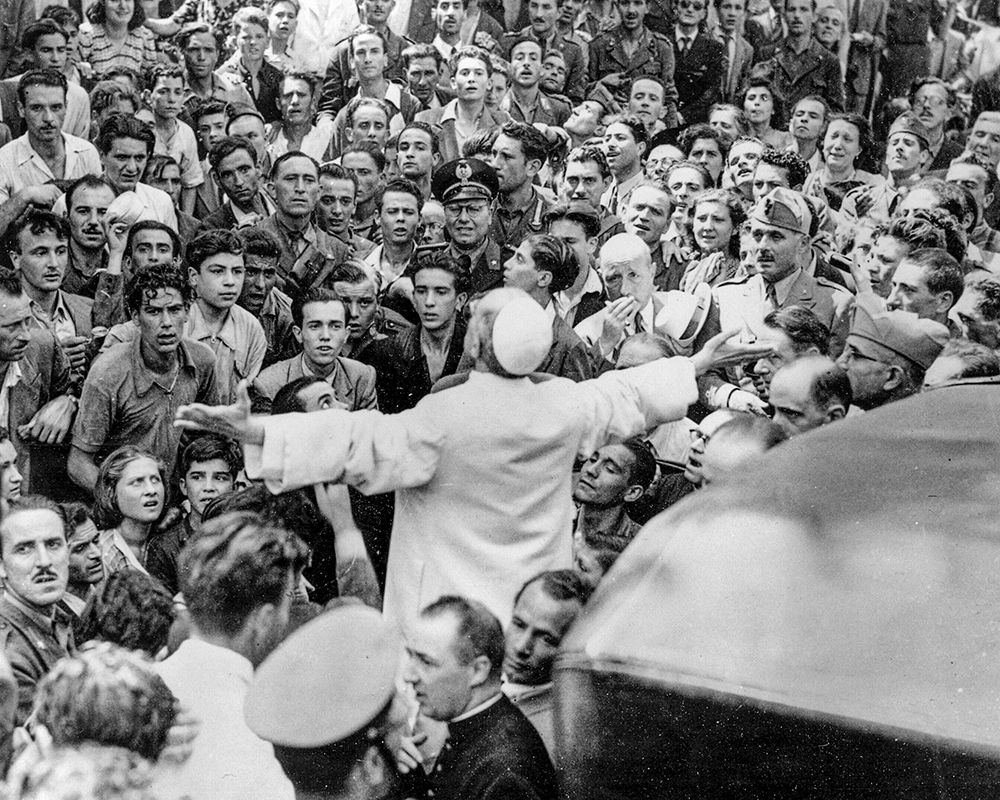 Pope Pius XII Rome 1943 art print by Vintage Photography for $57.95 CAD