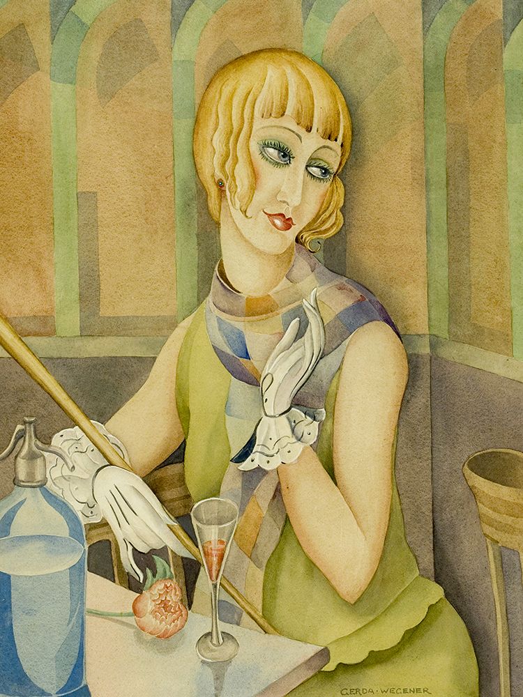 Lili Elbe art print by Gerda Wegener for $57.95 CAD
