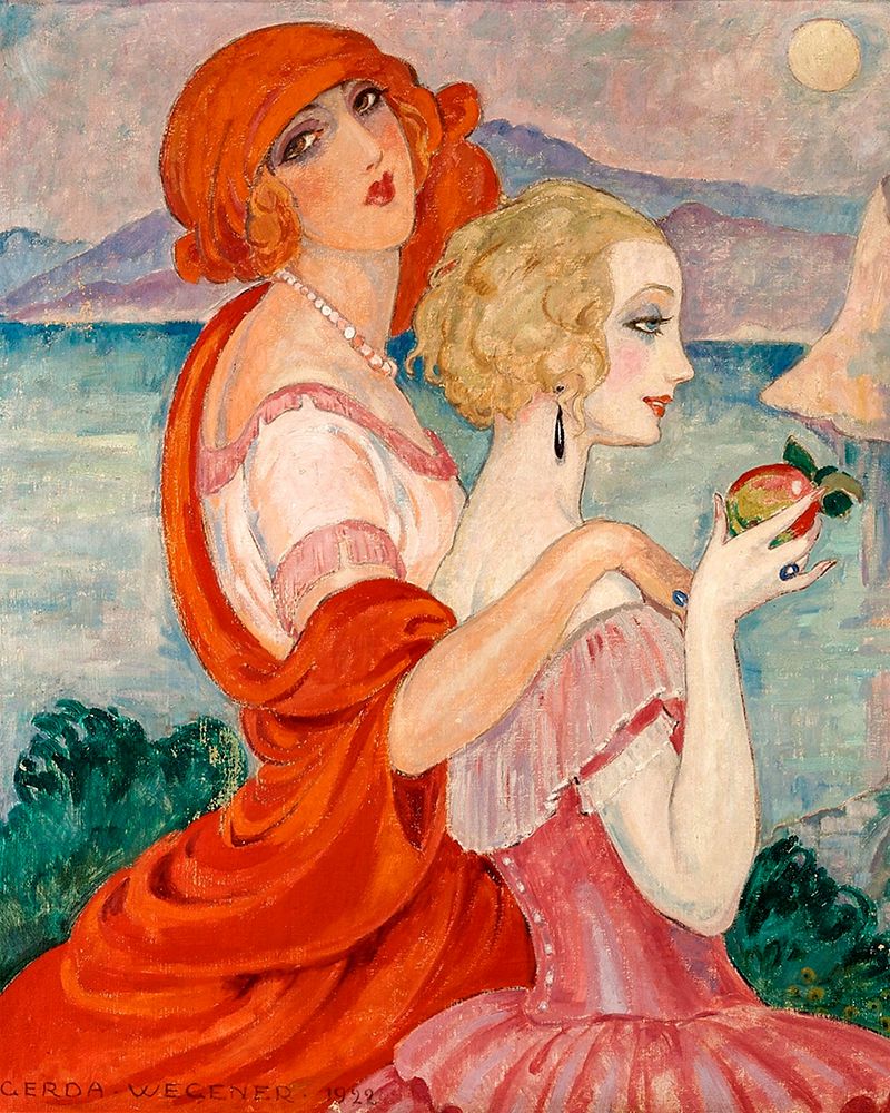 On the road to Anacapri art print by Gerda Wegener for $57.95 CAD