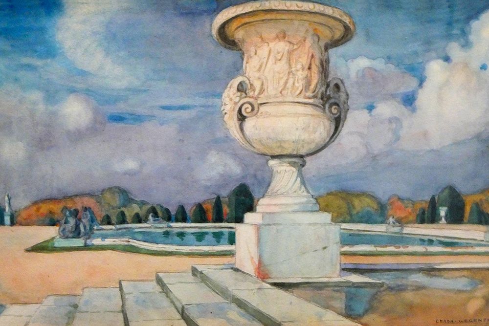 The Vase of Peace Versailles art print by Gerda Wegener for $57.95 CAD