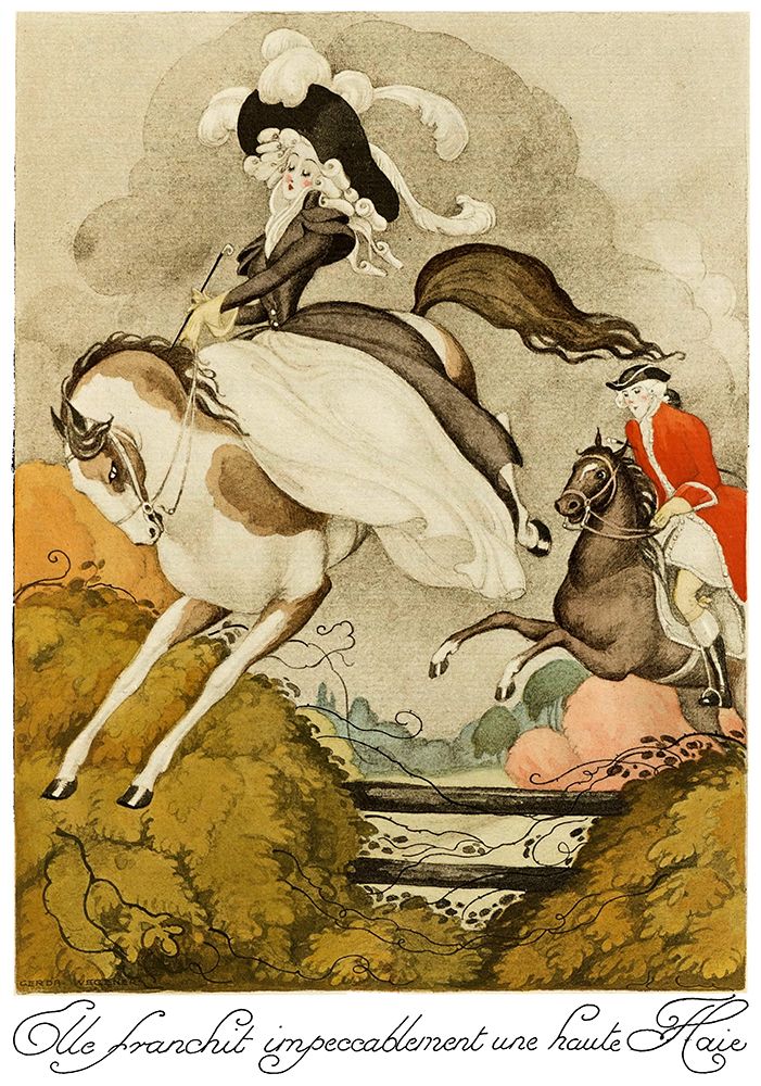 Sur talons rouges-contes image 121 art print by Gerda Wegener for $57.95 CAD