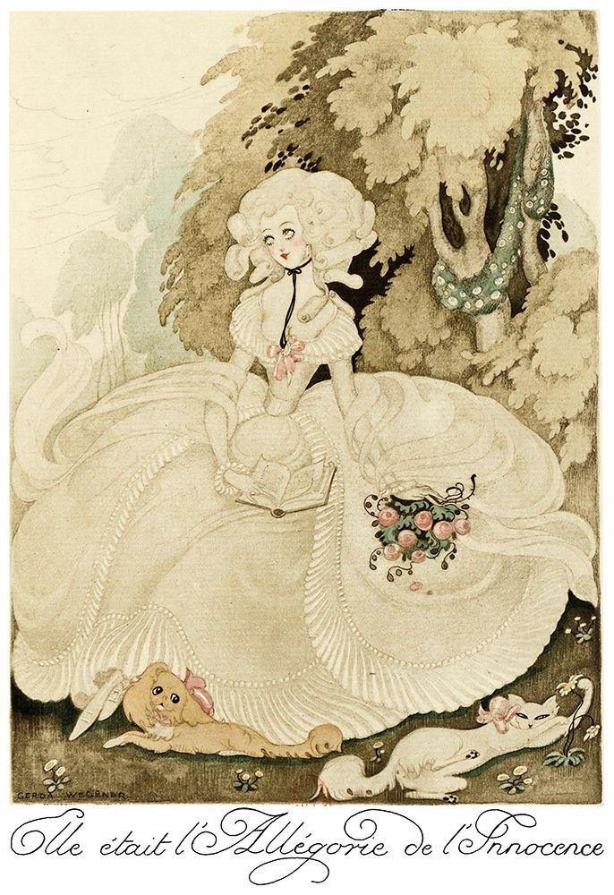 Sur talons rouges-contes image 139 art print by Gerda Wegener for $57.95 CAD