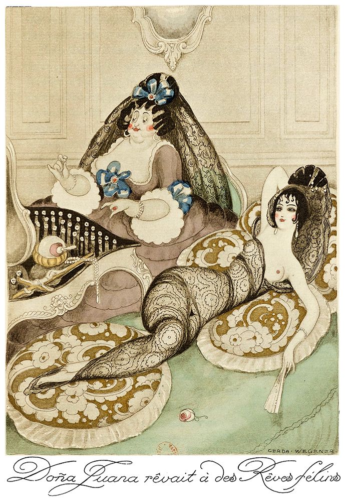 Sur talons rouges-contes image 157 art print by Gerda Wegener for $57.95 CAD