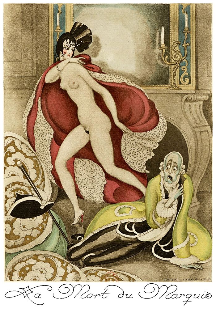 Sur talons rouges-contes image 175 art print by Gerda Wegener for $57.95 CAD