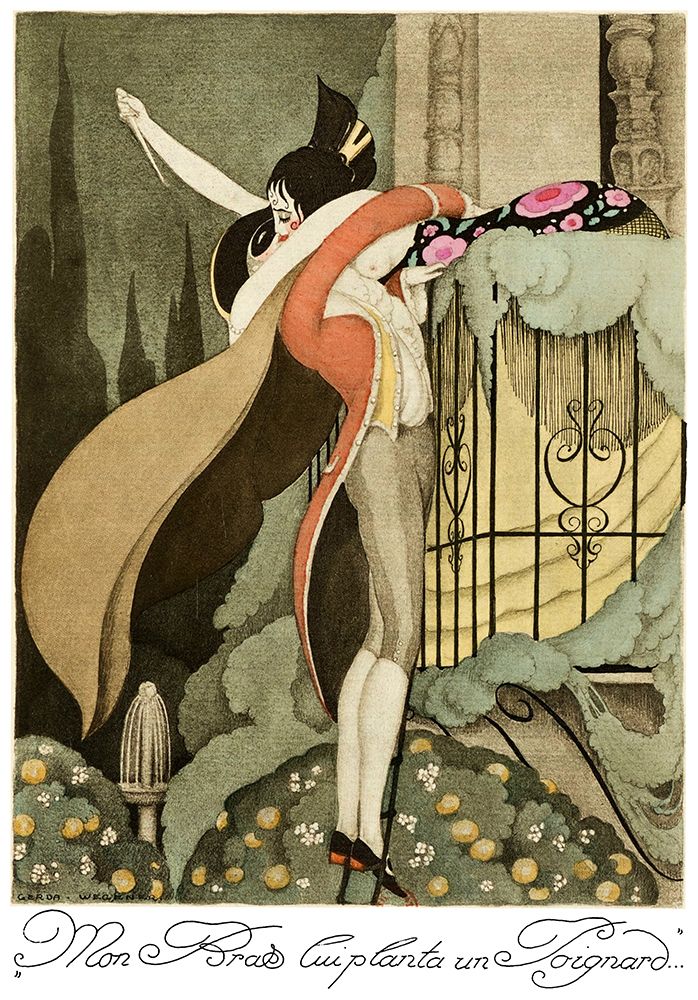 Sur talons rouges-contes image 185 art print by Gerda Wegener for $57.95 CAD