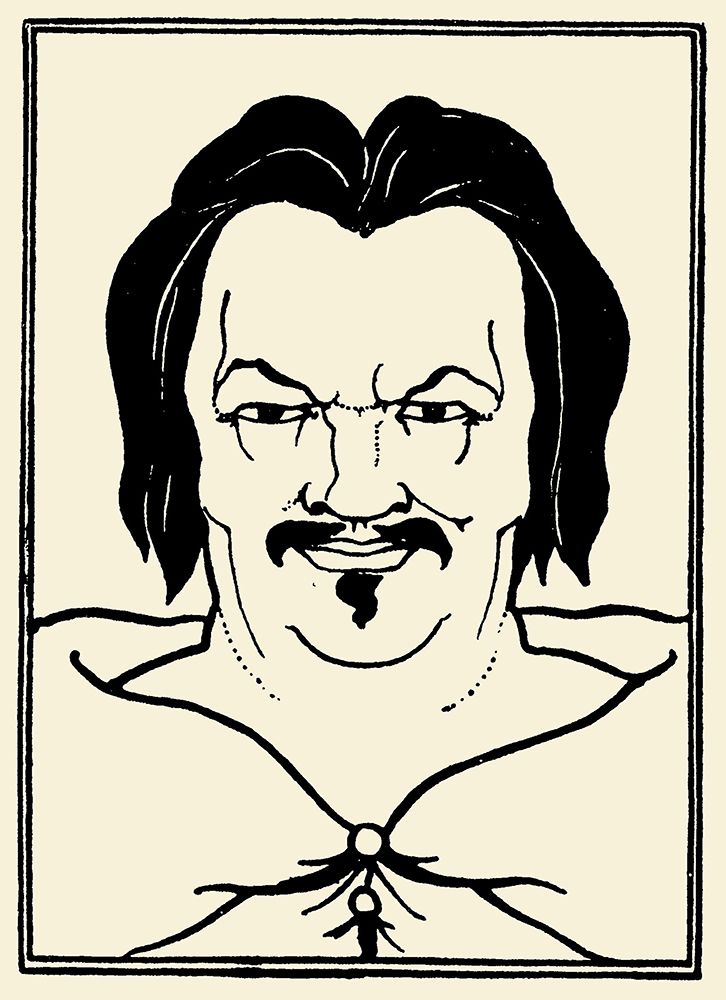Balzac 1918 art print by Aubrey Beardsley for $57.95 CAD