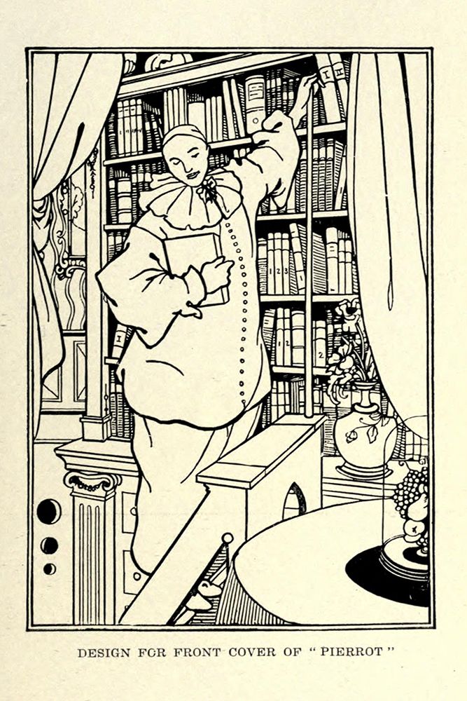 Pierrot 1918 art print by Aubrey Beardsley for $57.95 CAD