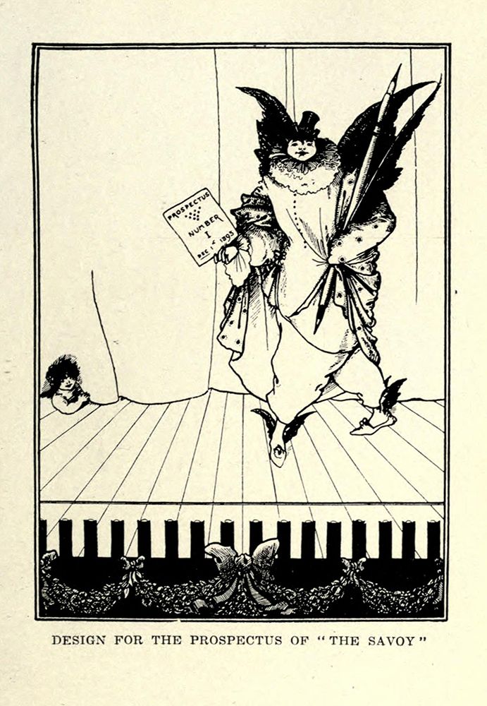 Prospectus 1 art print by Aubrey Beardsley for $57.95 CAD