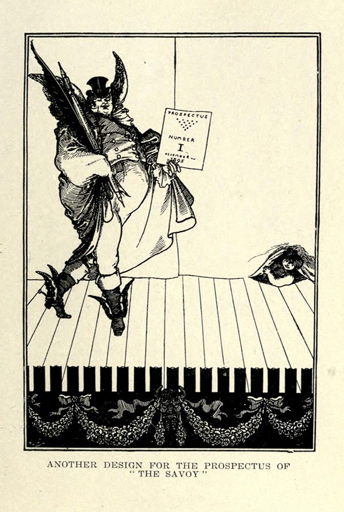 Prospectus 2 art print by Aubrey Beardsley for $57.95 CAD