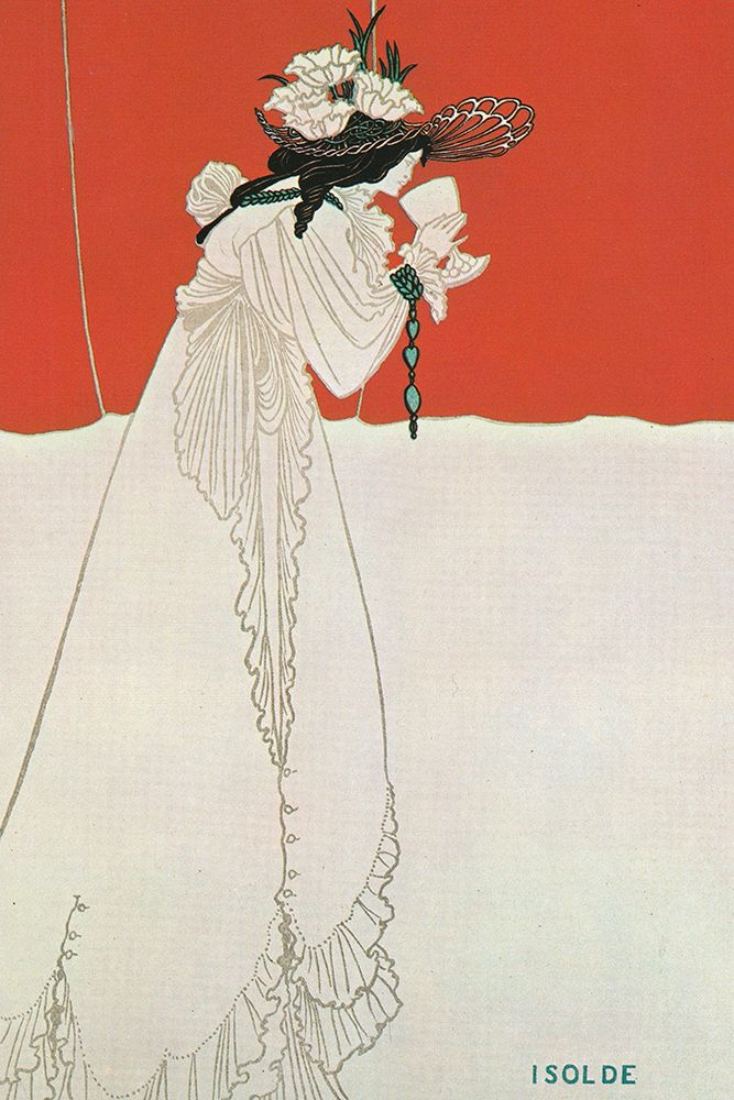 Isolde 1899 art print by Aubrey Beardsley for $57.95 CAD