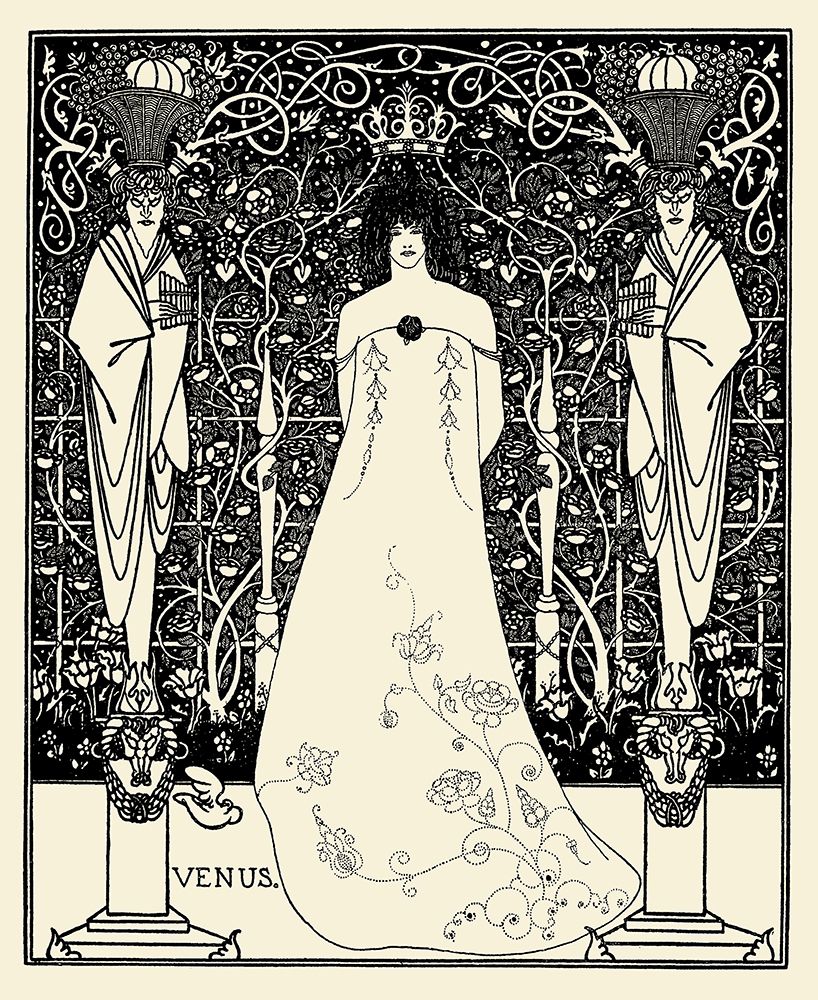 Venus and Tannhauser FP art print by Aubrey Beardsley for $57.95 CAD