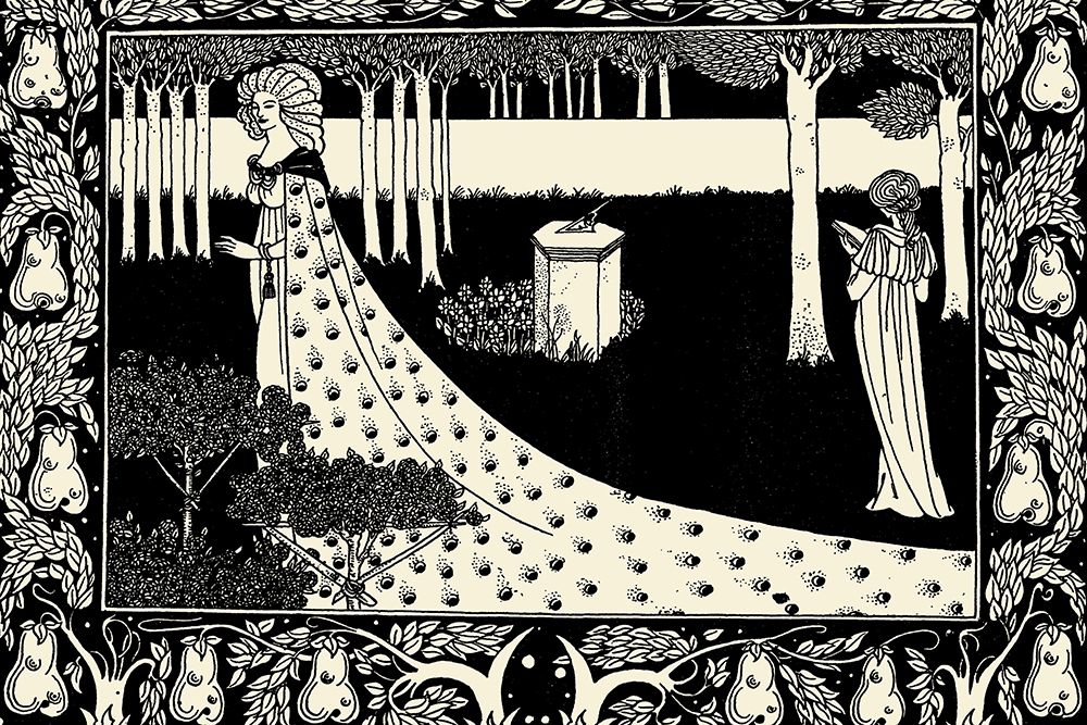 Morte DArthur 1893 - La Beale Isoud art print by Aubrey Beardsley for $57.95 CAD