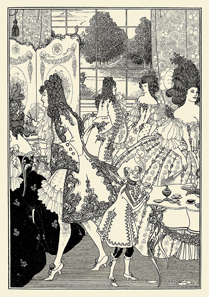 Rape of the Lock 1896 - Rape of the Lock art print by Aubrey Beardsley for $57.95 CAD