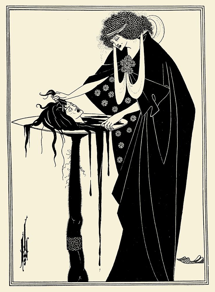 Salome 1894 - The Dancers Reward art print by Aubrey Beardsley for $57.95 CAD