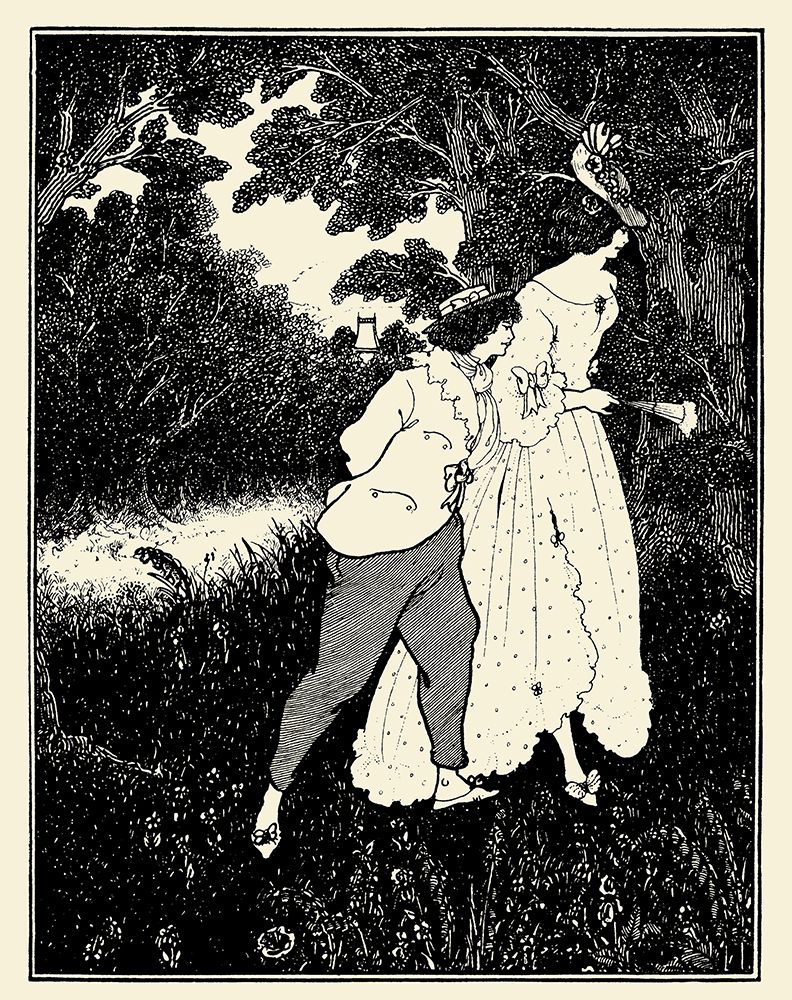 Savoy 1896 Vol.1 - The Three Musicians art print by Aubrey Beardsley for $57.95 CAD