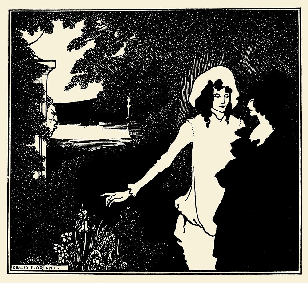 Savoy 1896 Vol.5 - Cover Design art print by Aubrey Beardsley for $57.95 CAD