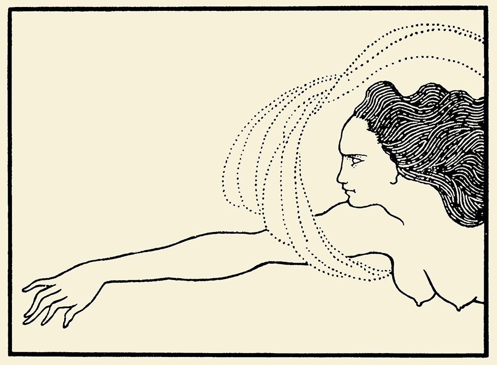 Savoy 1896 Vol.8 - Das Rheingold Flosshilde art print by Aubrey Beardsley for $57.95 CAD
