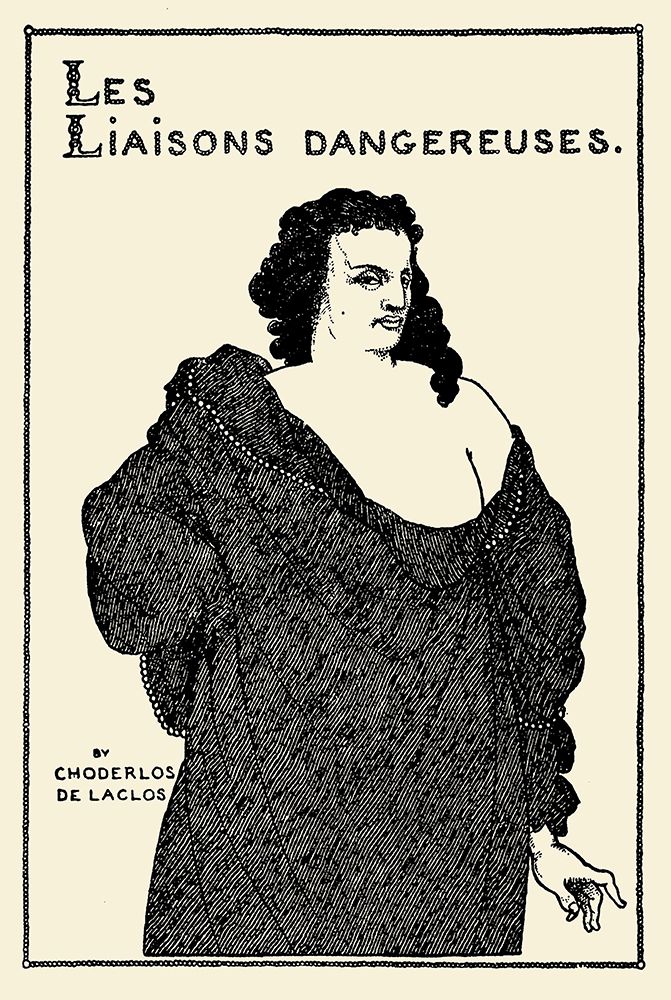 Savoy 1896 Vol.8 - Les Liaisons Dangereuses art print by Aubrey Beardsley for $57.95 CAD