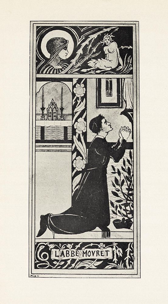 Under the Hill 1903 - For Frontispiece of Zola art print by Aubrey Beardsley for $57.95 CAD